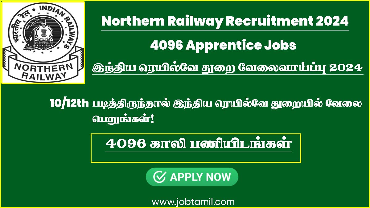 Northern Railway Recruitment 2024