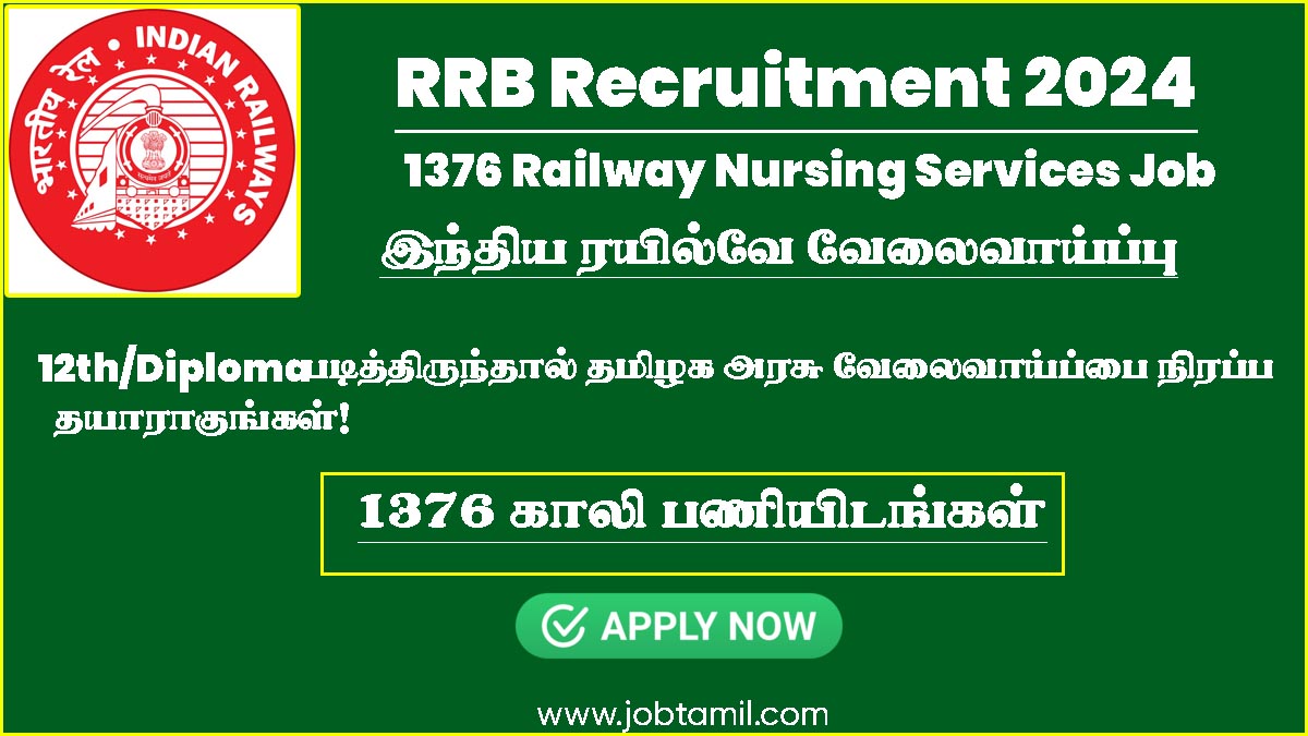 Indian Railyway Recruitment 2024